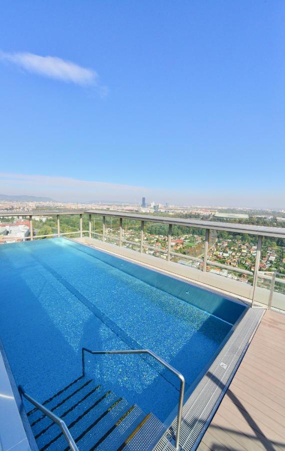 Brand-New, Close To Centre, Rooftop-Summer-Pool فيينا المظهر الخارجي الصورة